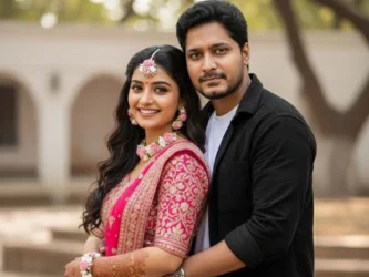 Happy Couple - Dr. Gupta (Scientist) & Ritu